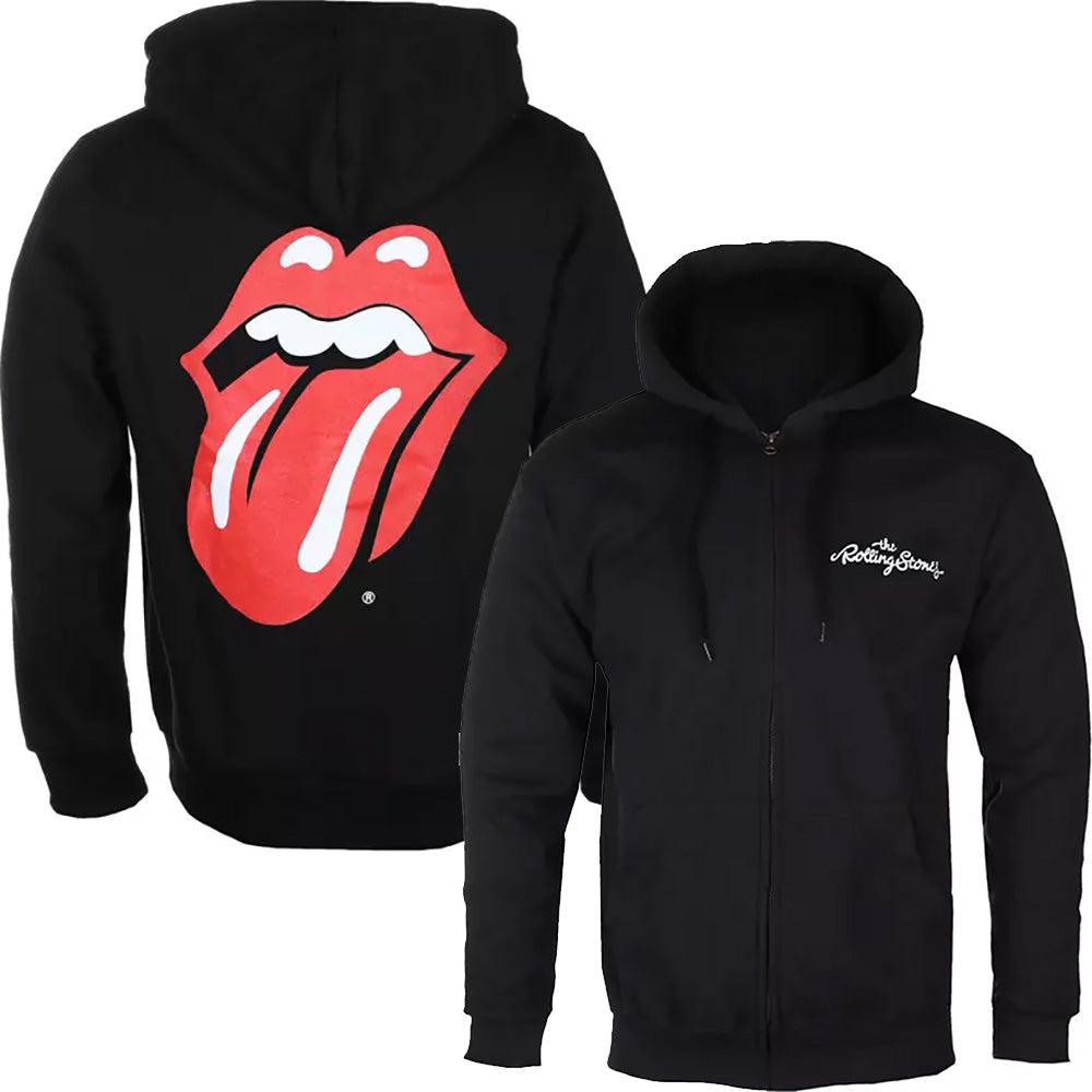 ROLLING STONES - (7月 新譜 記念 ) - Classic Tongue Ver.2 / バックプリントあり/ ジップ